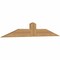Ekena Millwork Portland Smooth Timber Gable Bracket, Western Red Cedar, 60"W x 10"H x 1 1/2"D x 5 1/2"F, 4/12 Pitch GBW060X10X0206POR00SWR - alternate 3